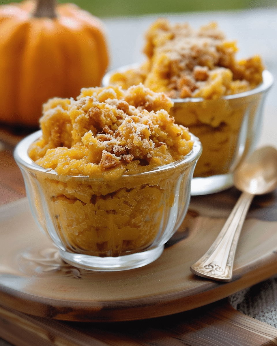 Old Fashioned Pumpkin Pudding