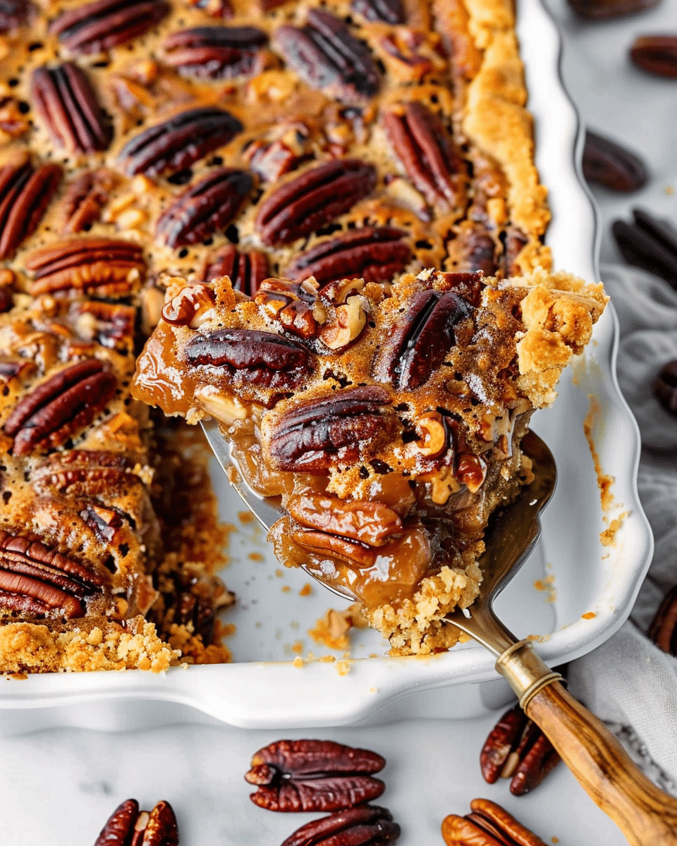 Pecan Pie Dump Cake