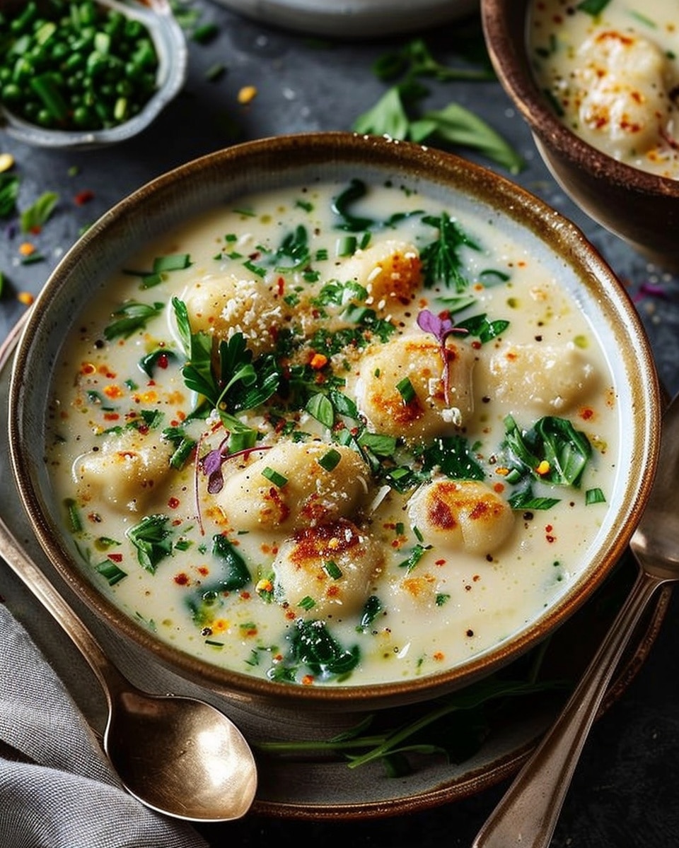 Creamy Gnocchi Soup