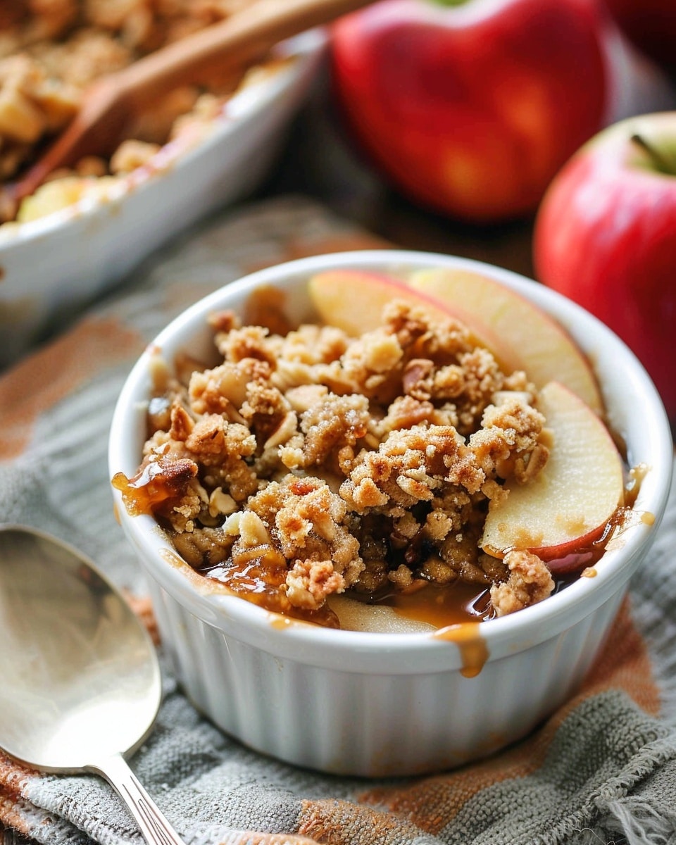 Individual Apple Crumbles