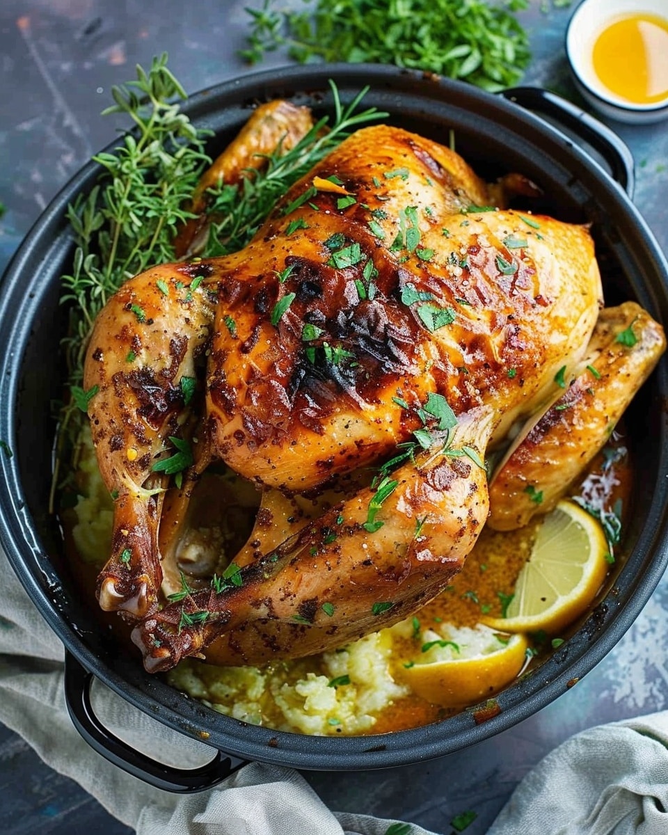 Slow Cooker Roast Chicken
