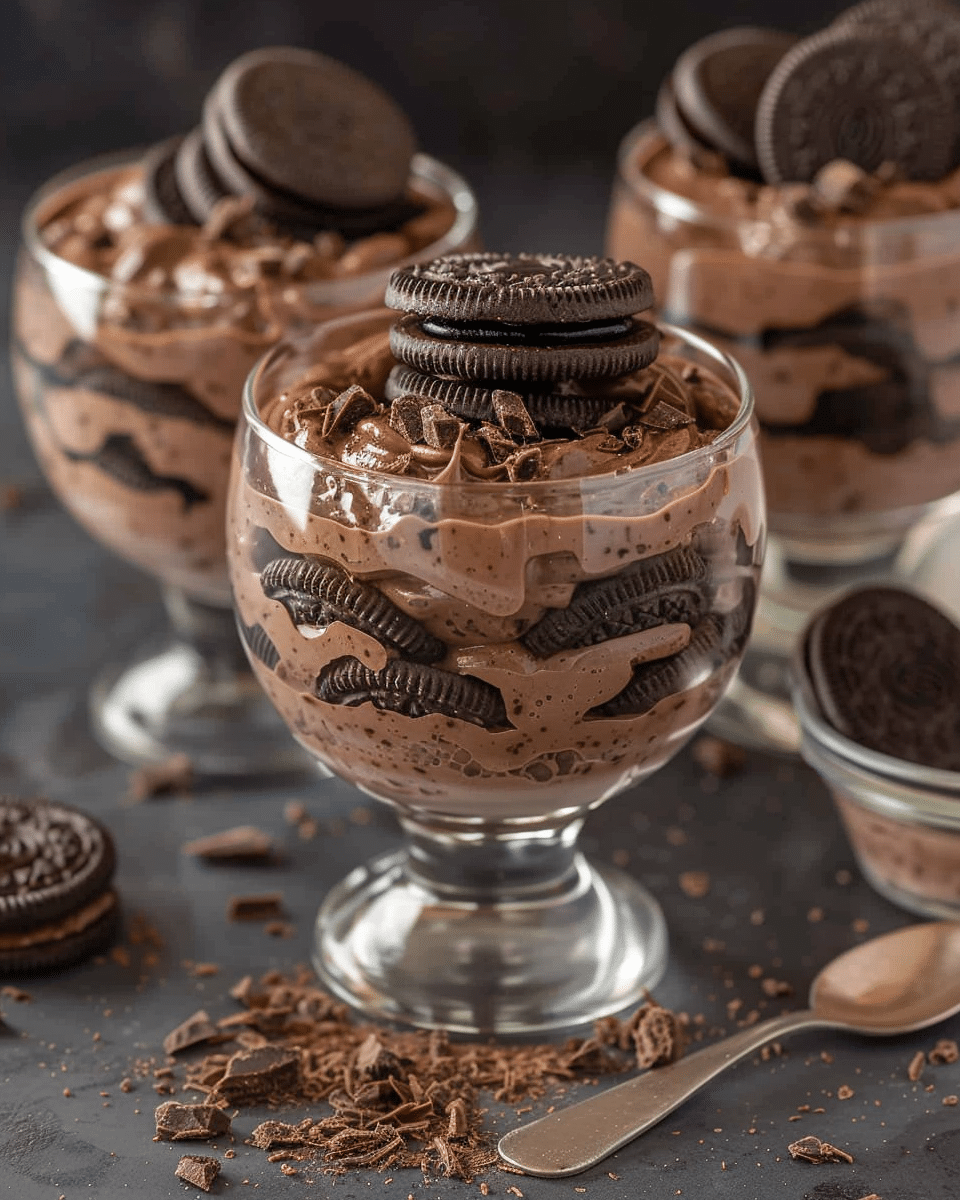 Chocolate Oreo Pudding Delight