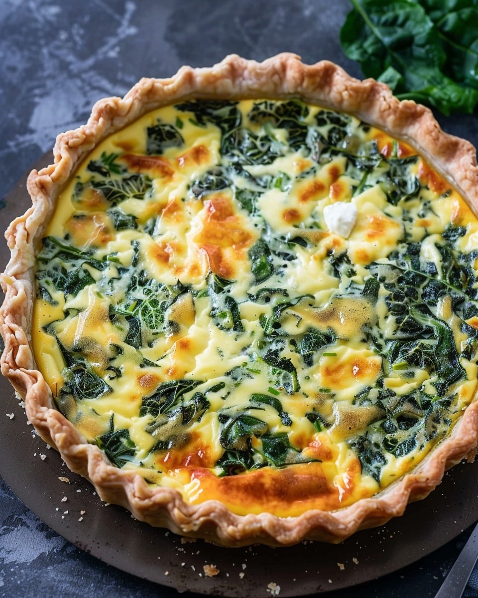 Classic Spinach Quiche