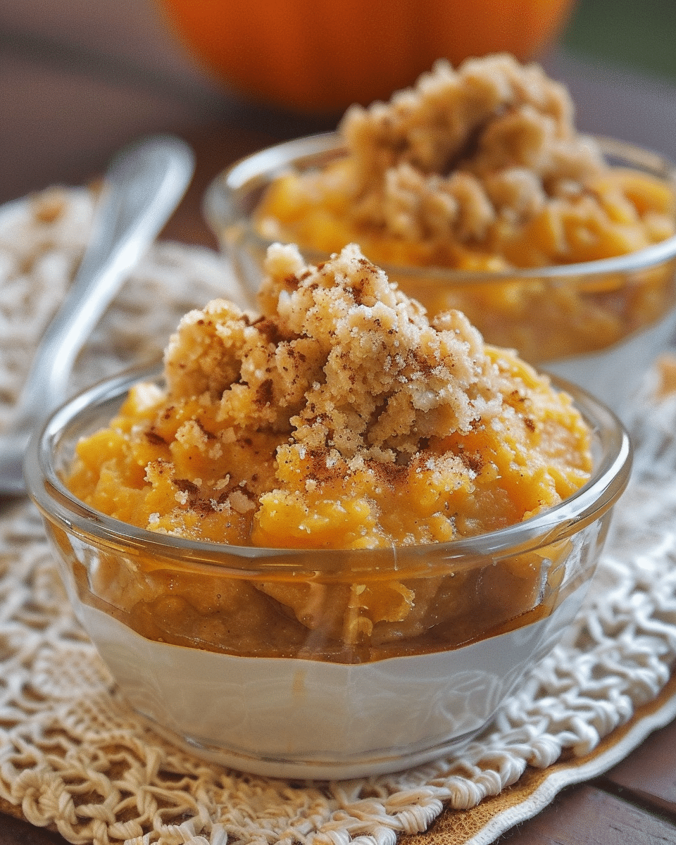 Old Fashioned Pumpkin Pudding