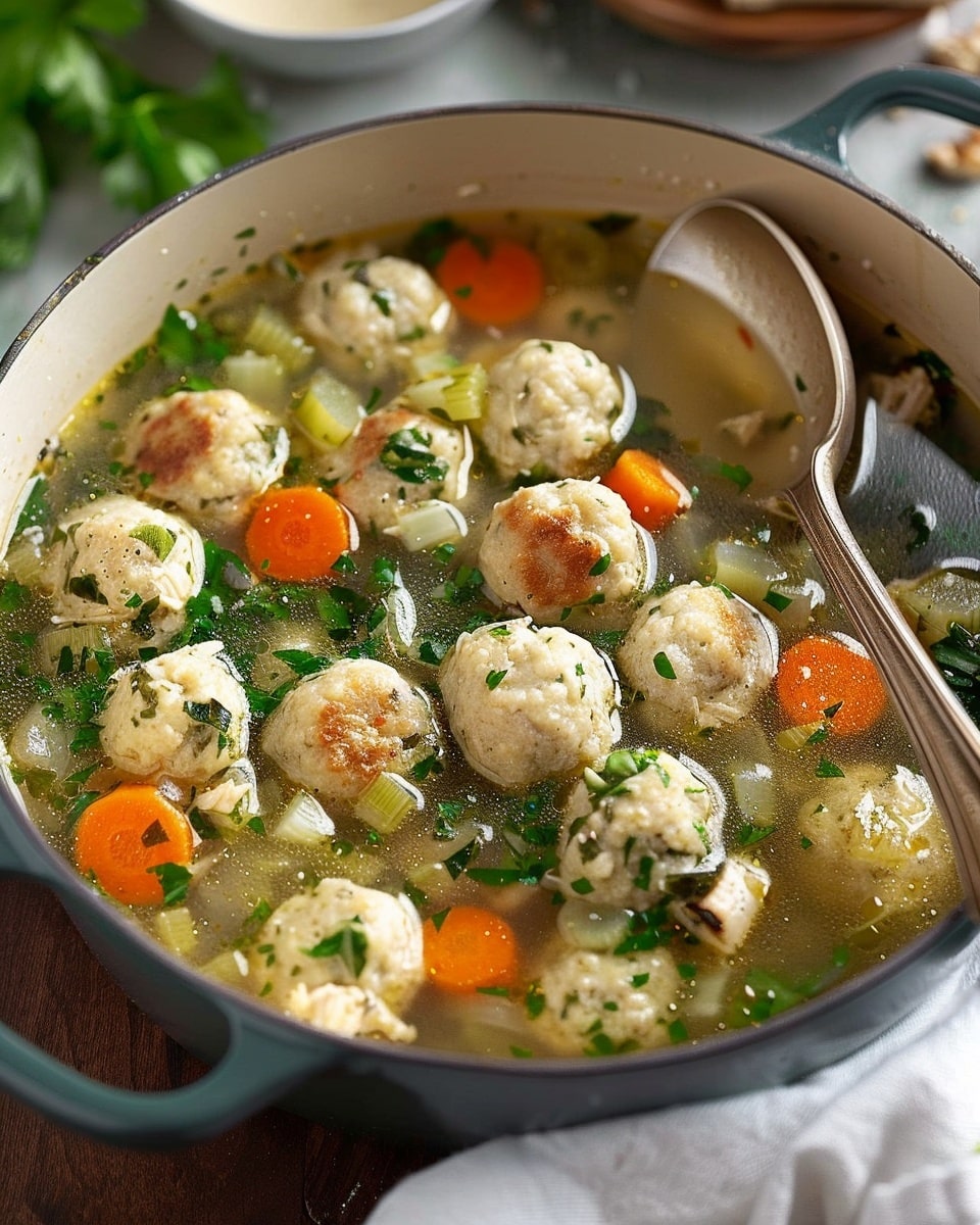 Chicken Meatball Soup