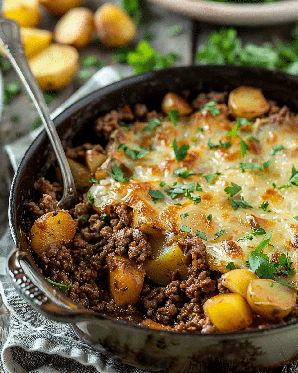 Ground Beef and Potatoes