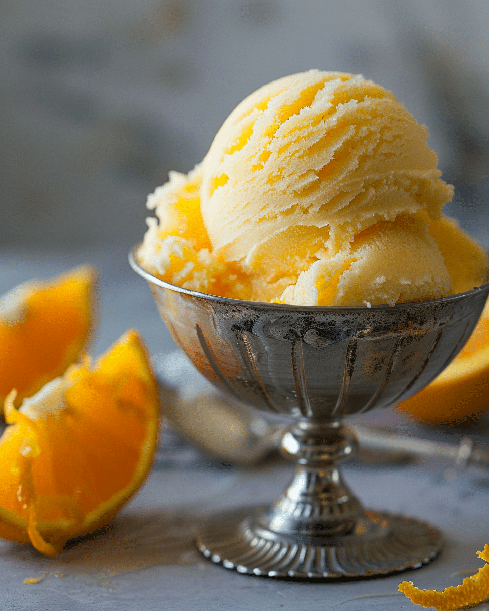 Orange Sorbet Recipe