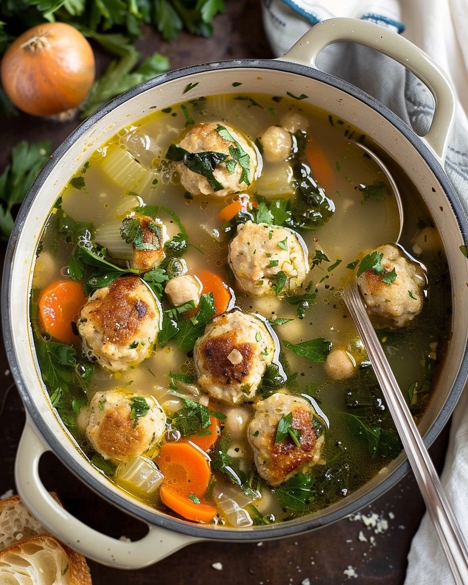 Chicken Meatball Soup