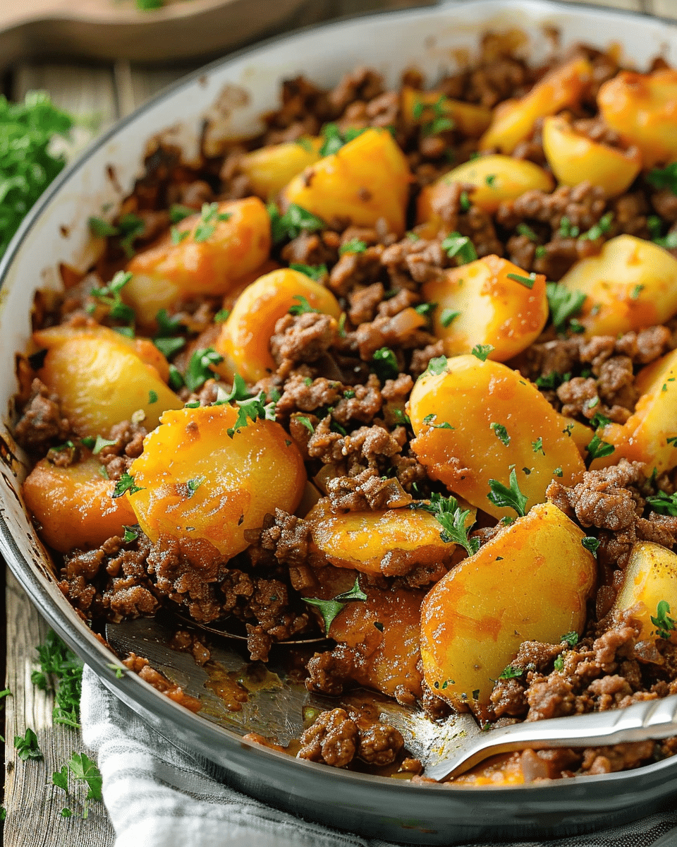 Ground Beef and Potatoes
