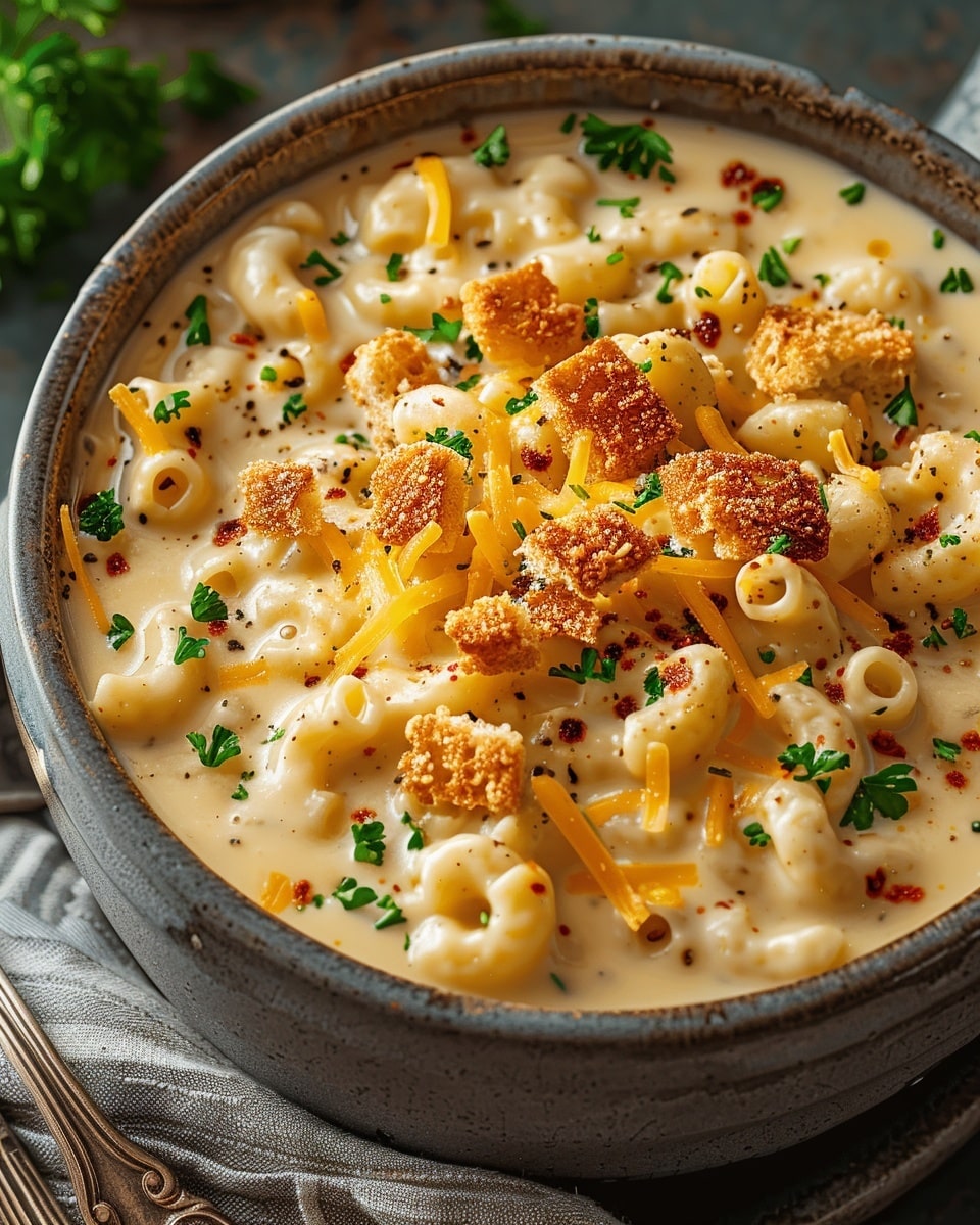 Mac and Cheese Soup Recipe