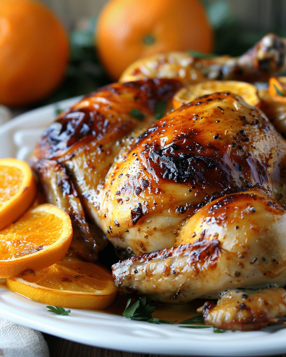 Sweet and Savory Roasted Orange Chicken Recipe