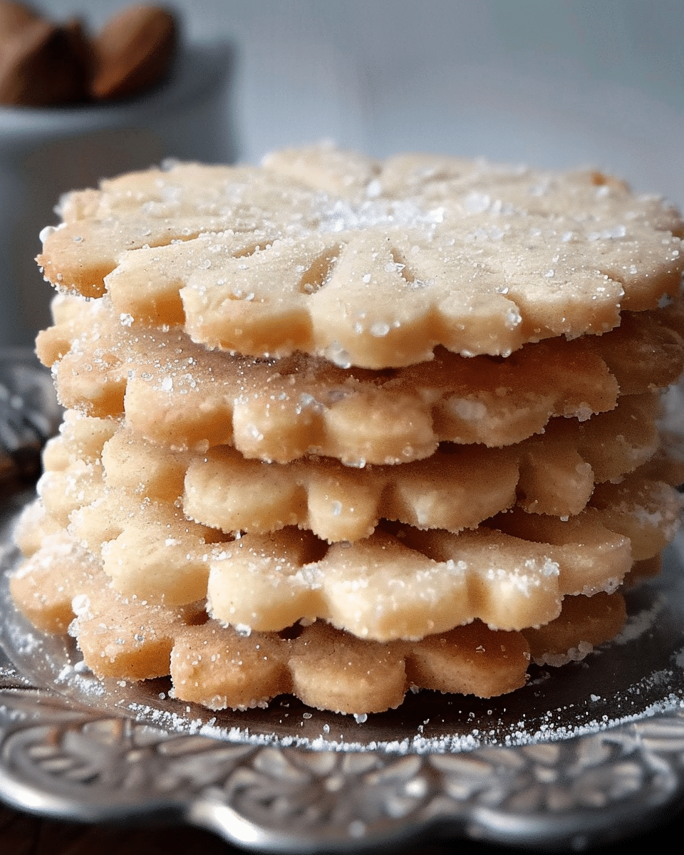 Almond Shortbread Cookies