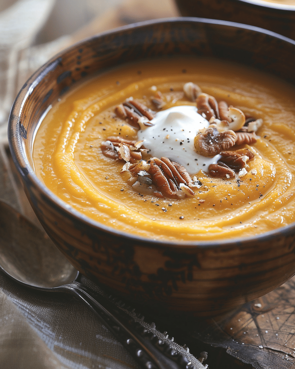 Ginger-Apple Pumpkin Soup