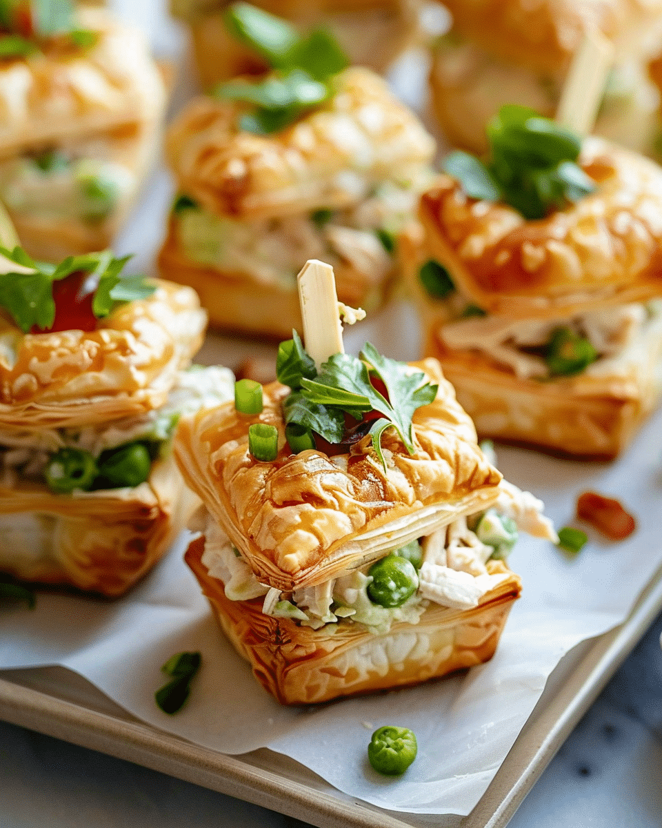 Healthy Chicken Salad Puffs