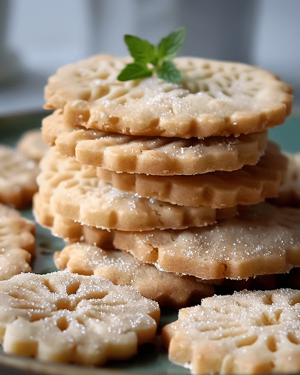 Almond Shortbread Cookies