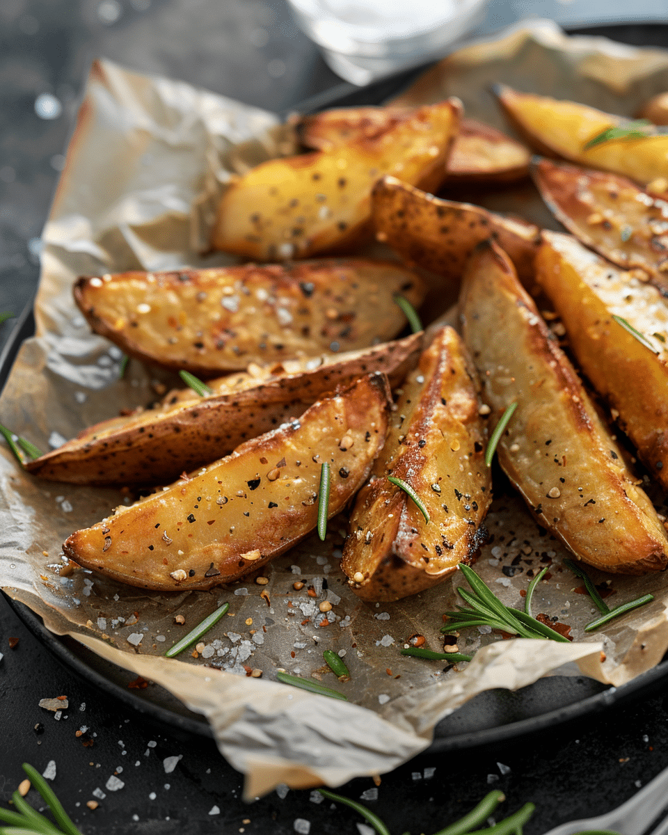 Crispy Potato Wedges Recipe