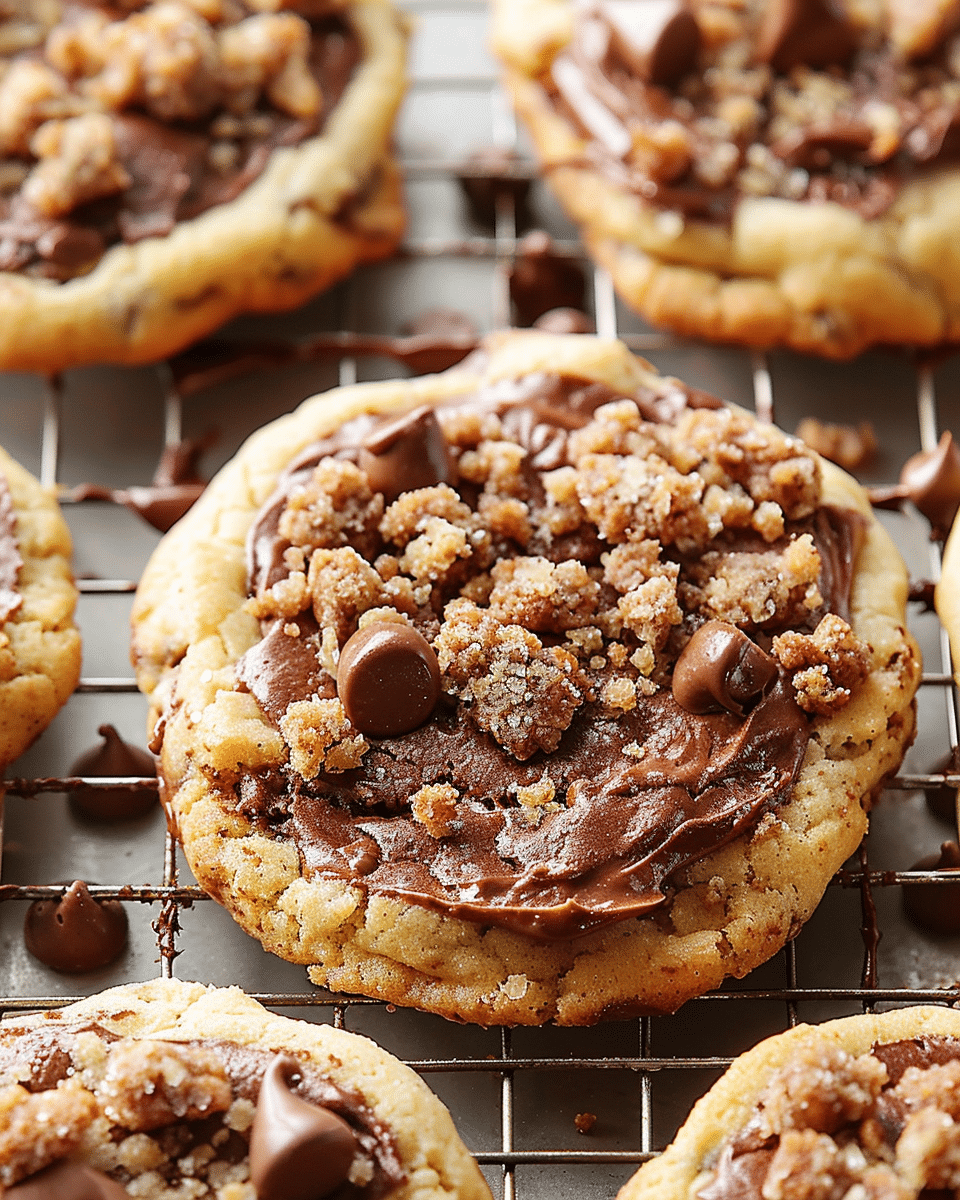 Chocolate Crumb Cake Crumbl Cookie Copycat