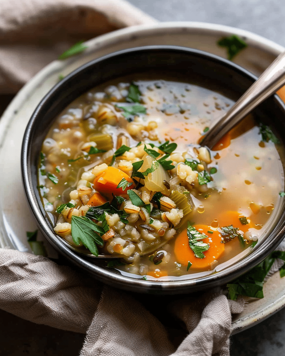 Pearl Barley Soup