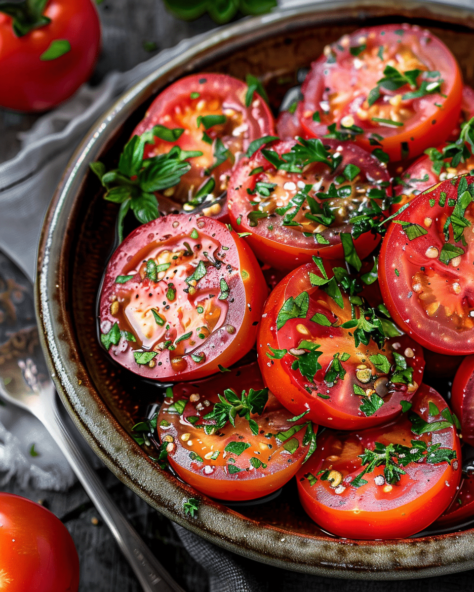 Marinated Tomatoes
