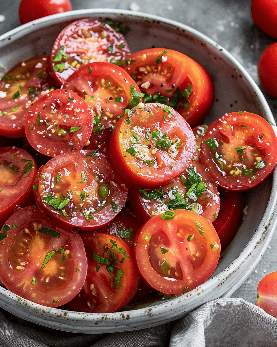 Marinated Tomatoes