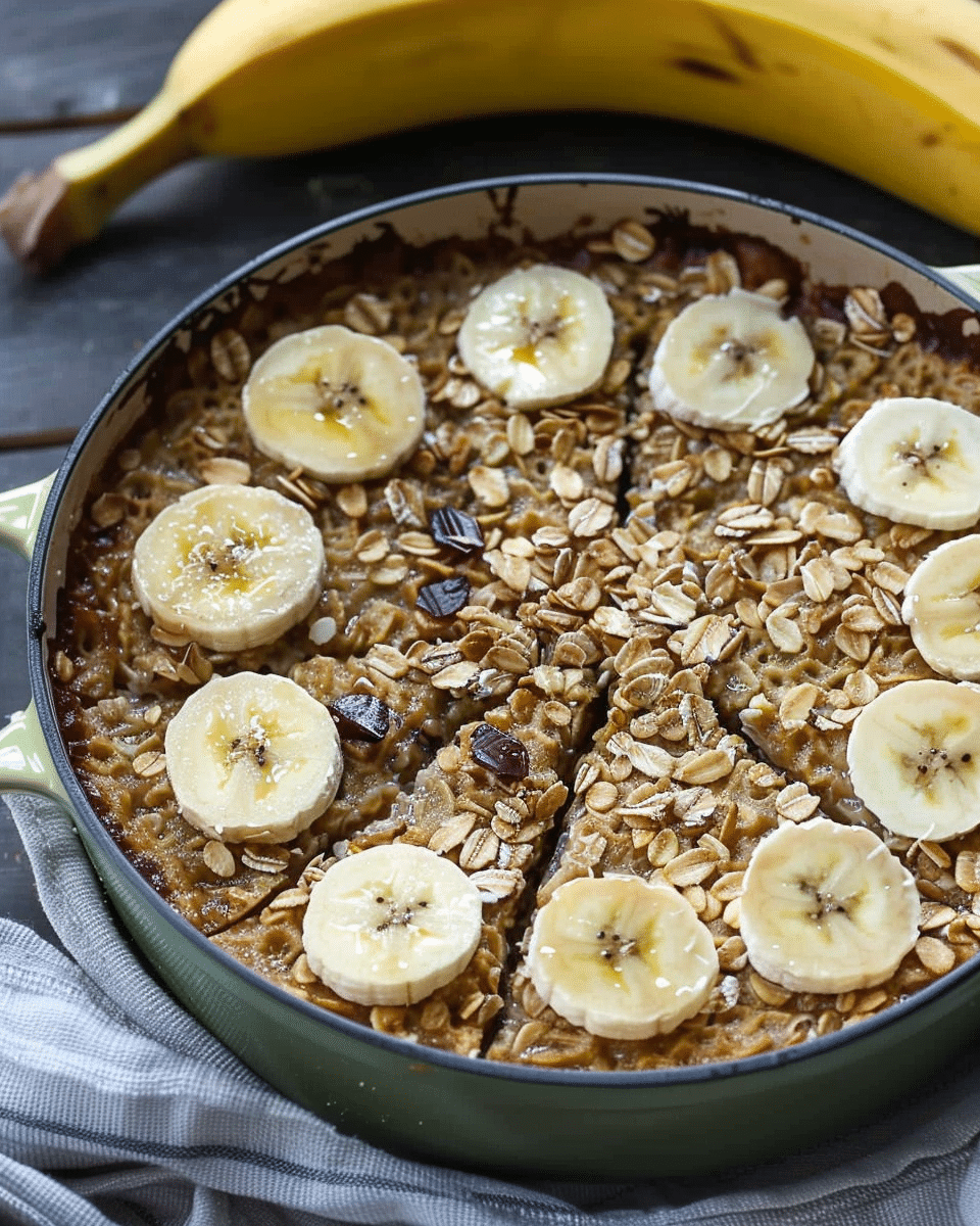 Banana Baked Oatmeal
