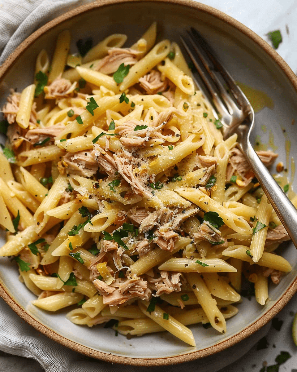 Canned Tuna Pasta