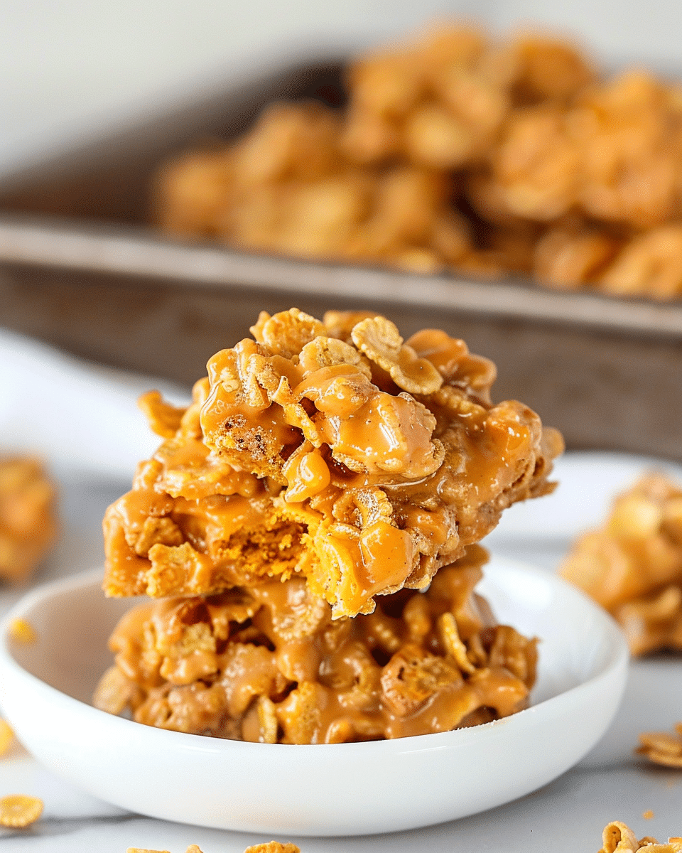 Cornflake Peanut Butter Cookies