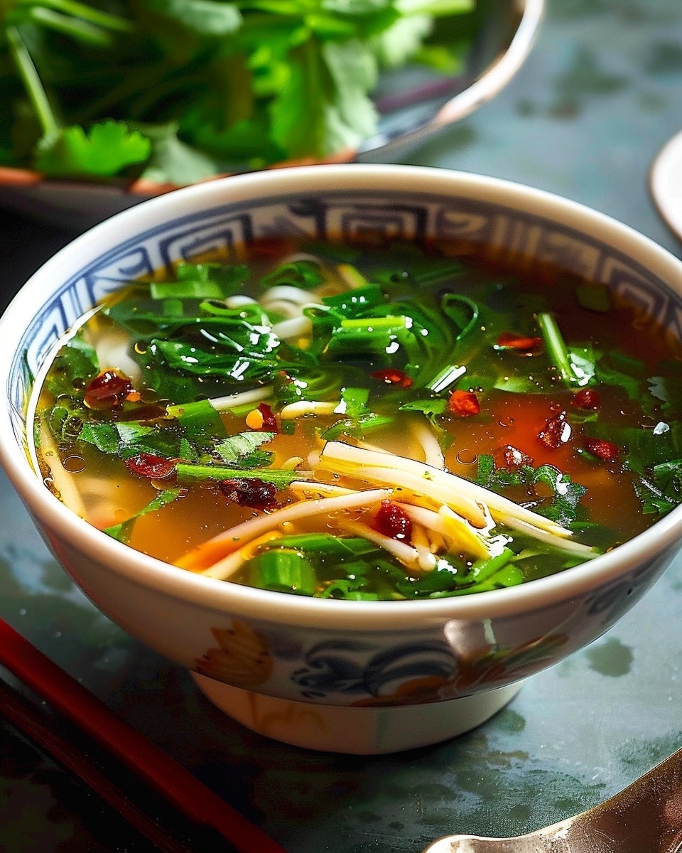 Very Low Calorie Chinese Vegetable Soup
