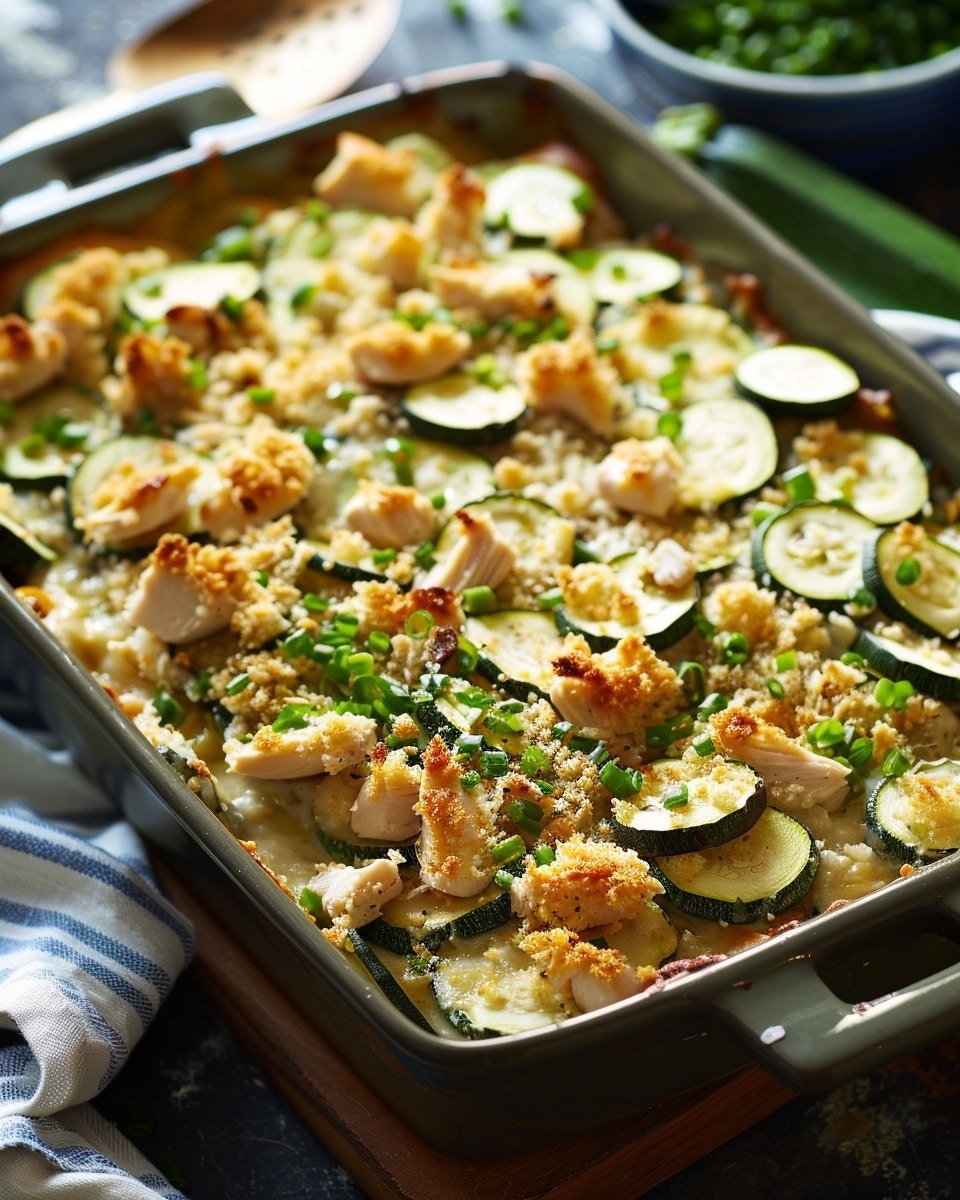 Chicken Zucchini Casserole