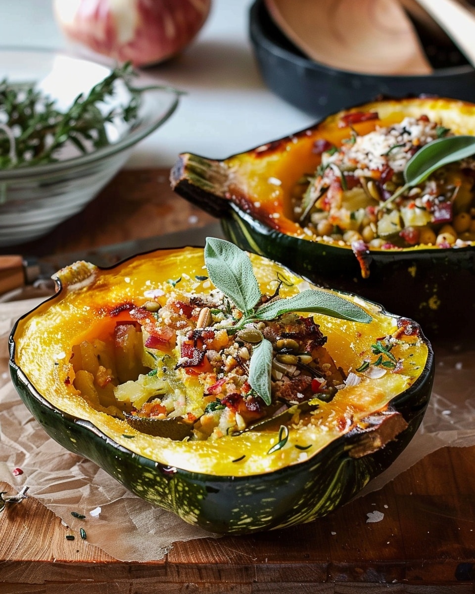 Stuffed Acorn Squash