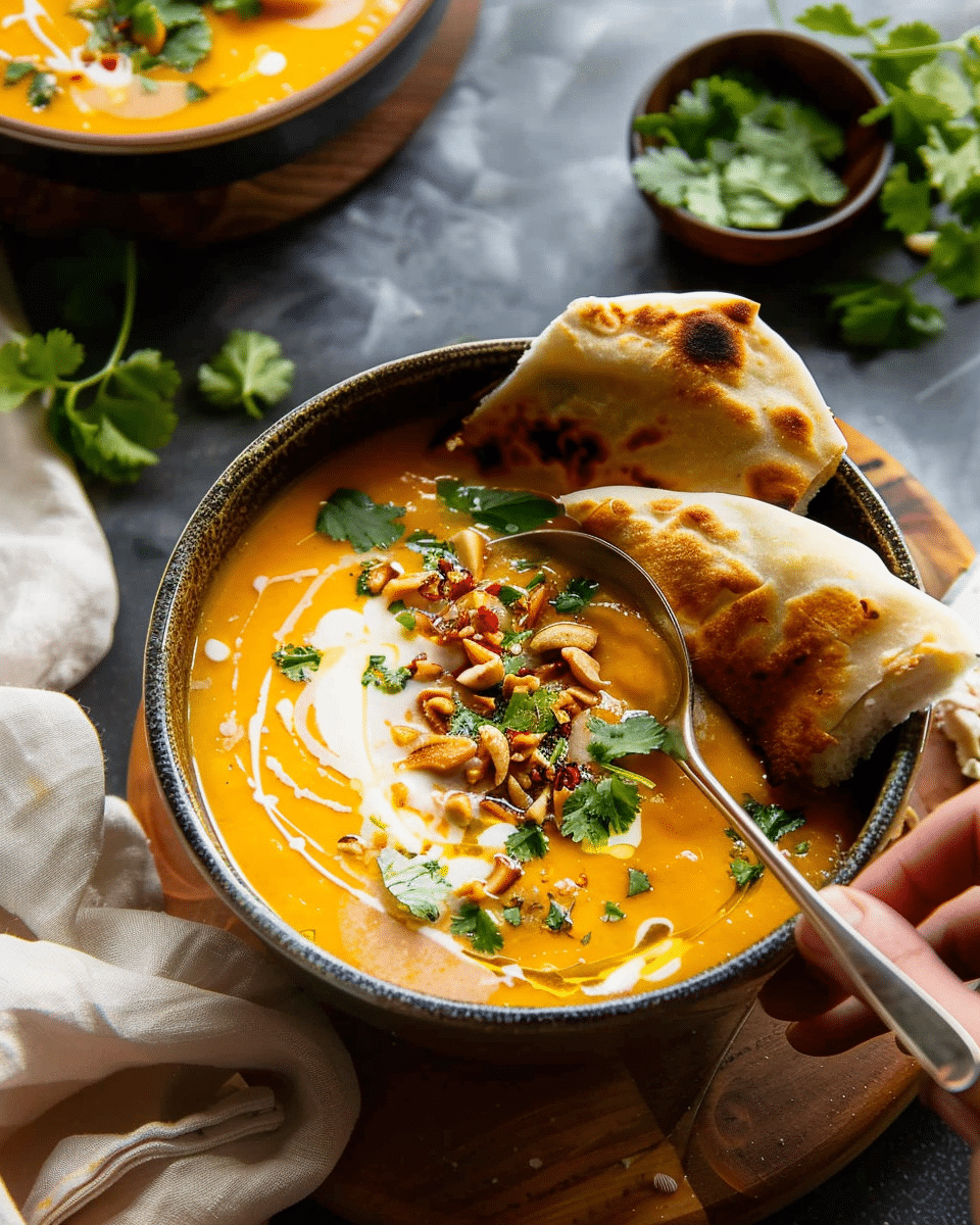 Thai Coconut Pumpkin Soup