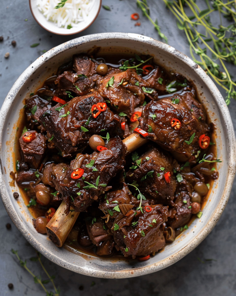 Jamaican-Style Oxtail