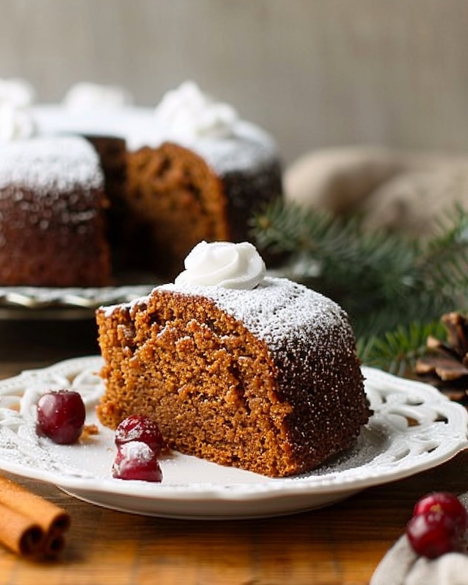 Vegan Gingerbread Cake