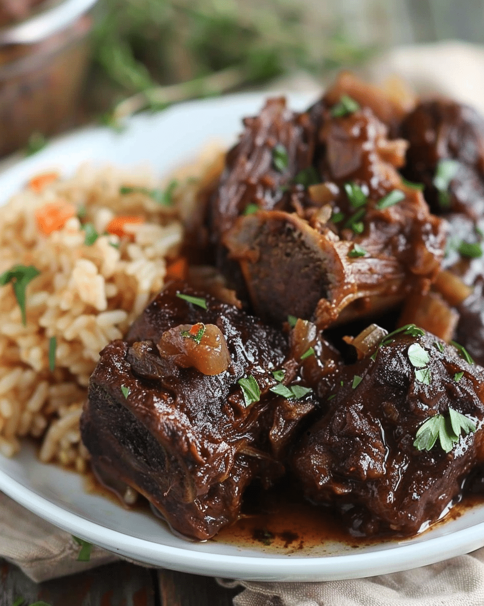 Jamaican-Style Oxtail