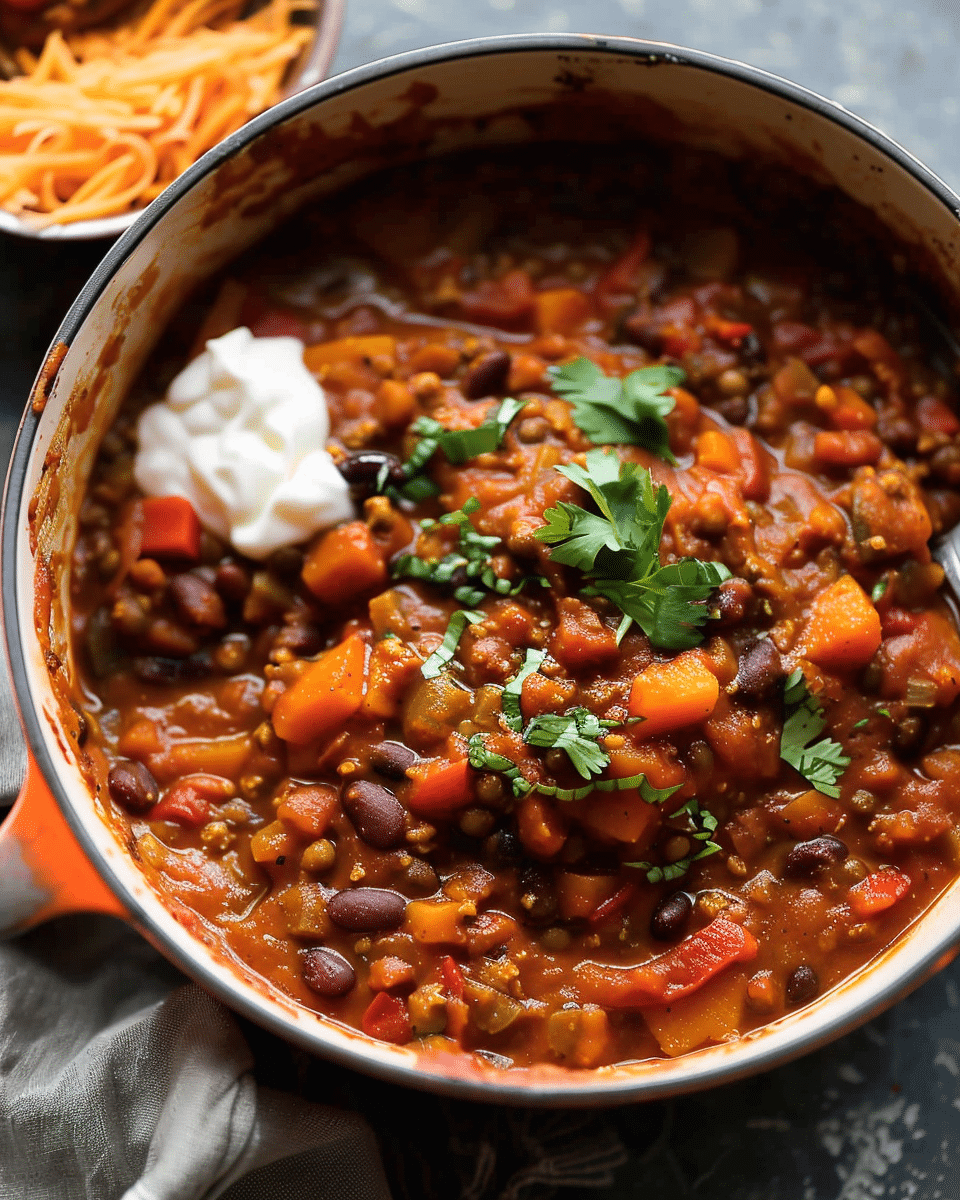 Vegetarian Pumpkin Chili