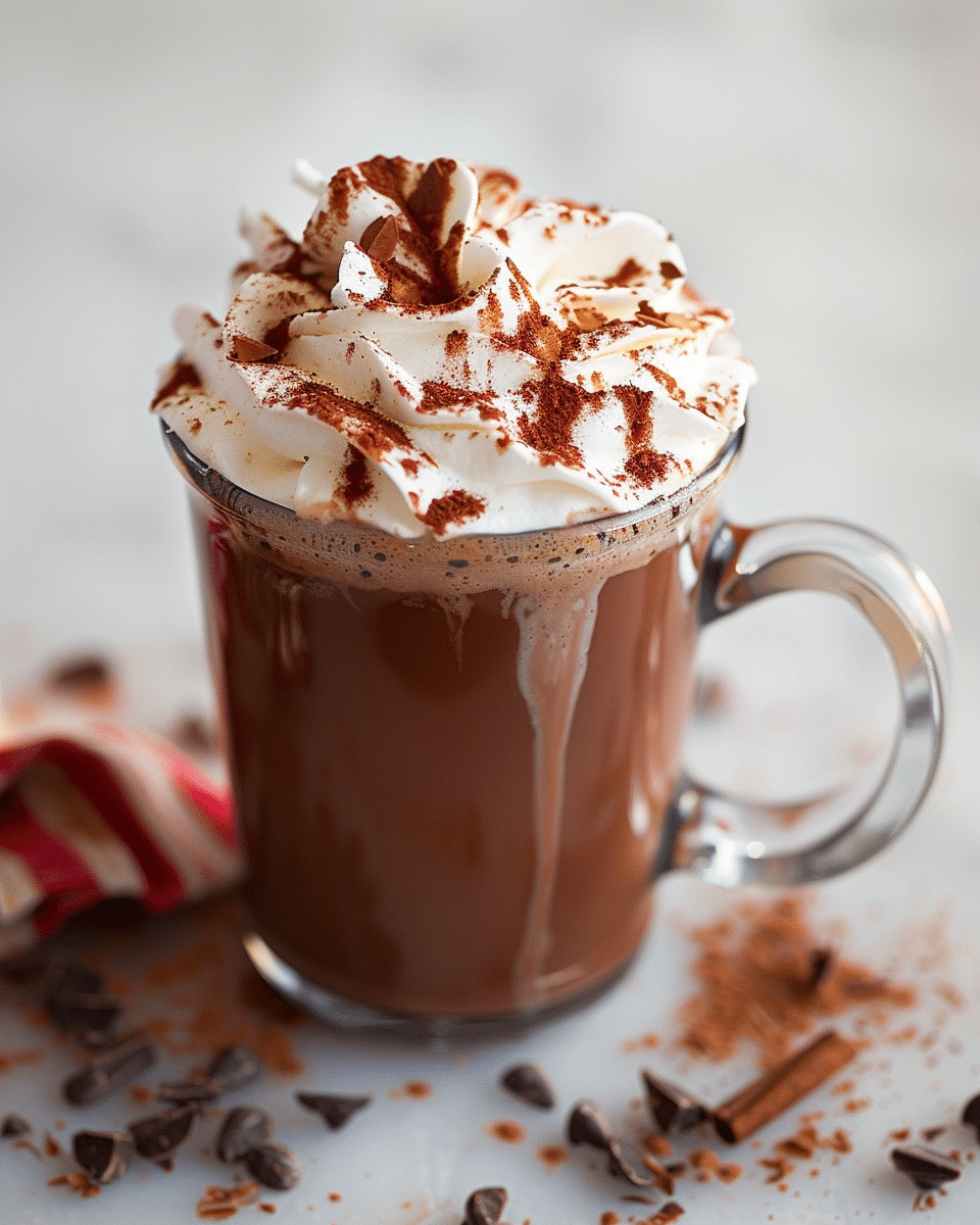 Brownie Batter Hot Chocolate