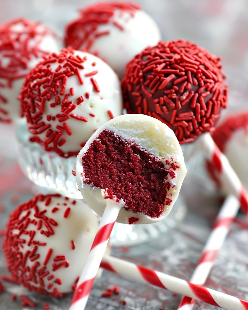 Red Velvet Cake Pops