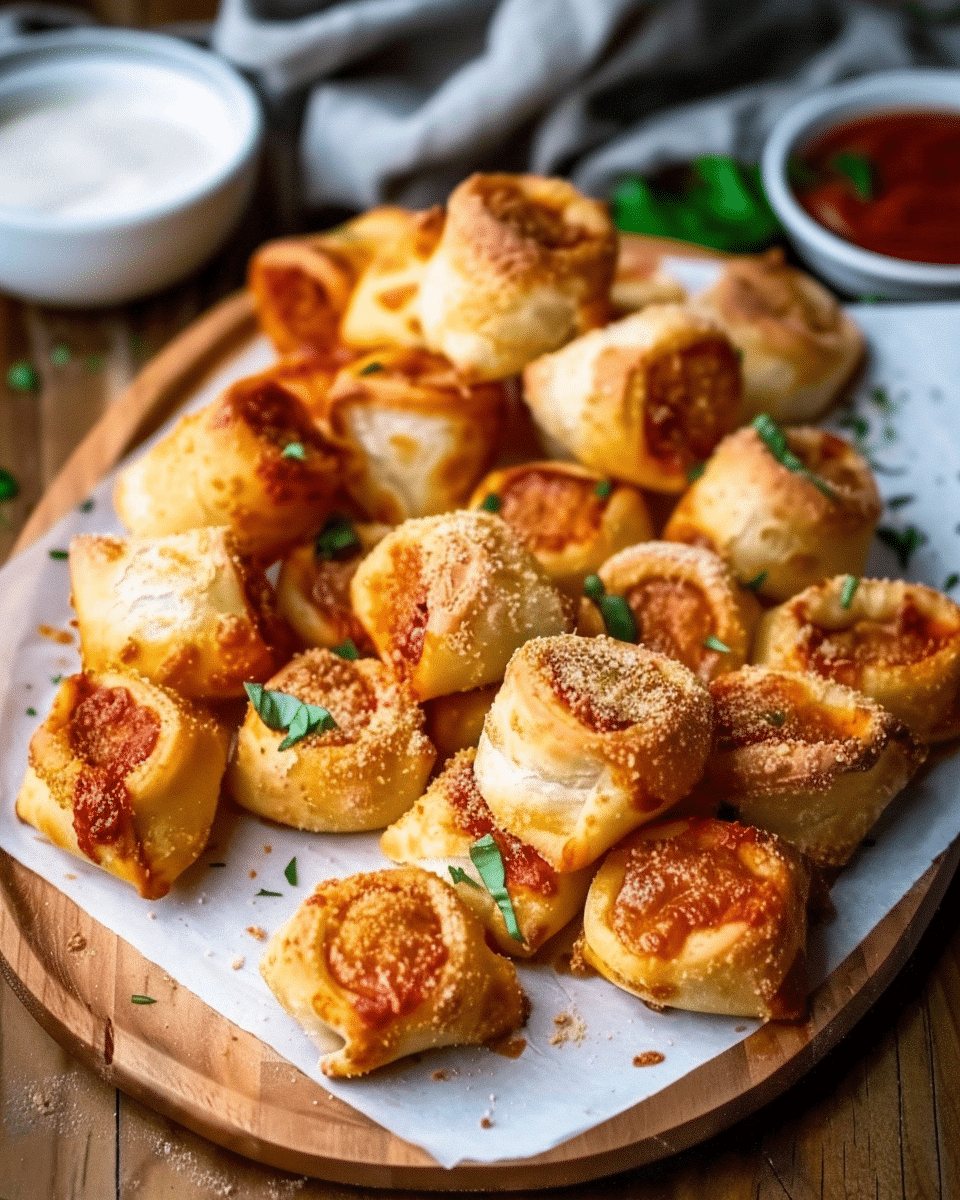 Crispy Air Fryer Pizza Rolls