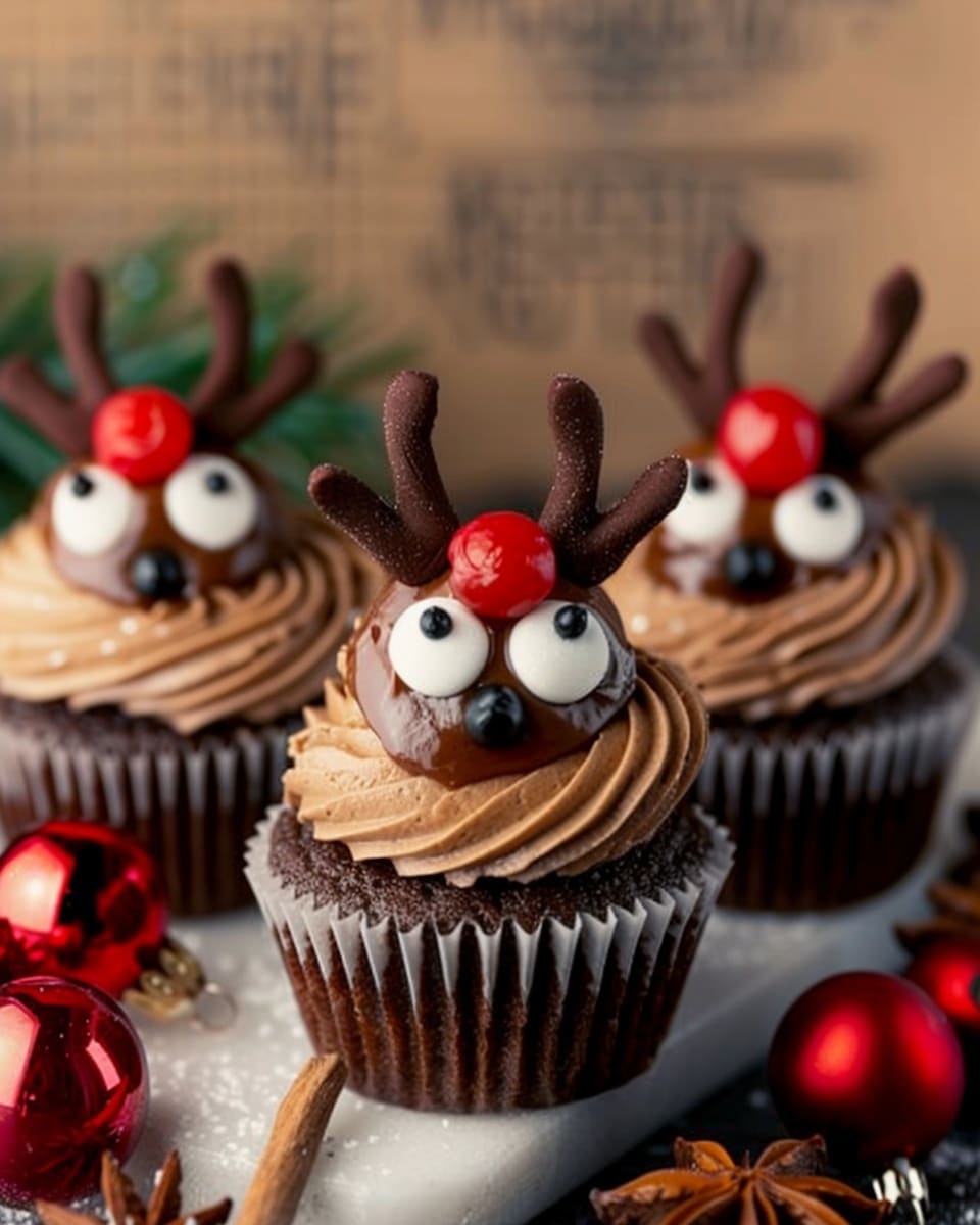 Reindeer Cupcakes