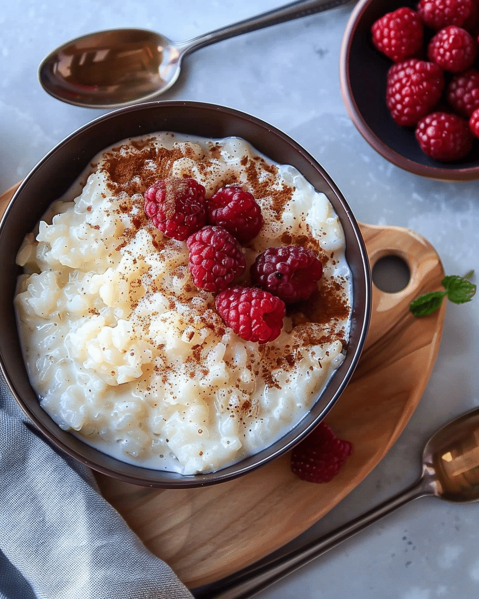 Old-Fashioned Rice Pudding