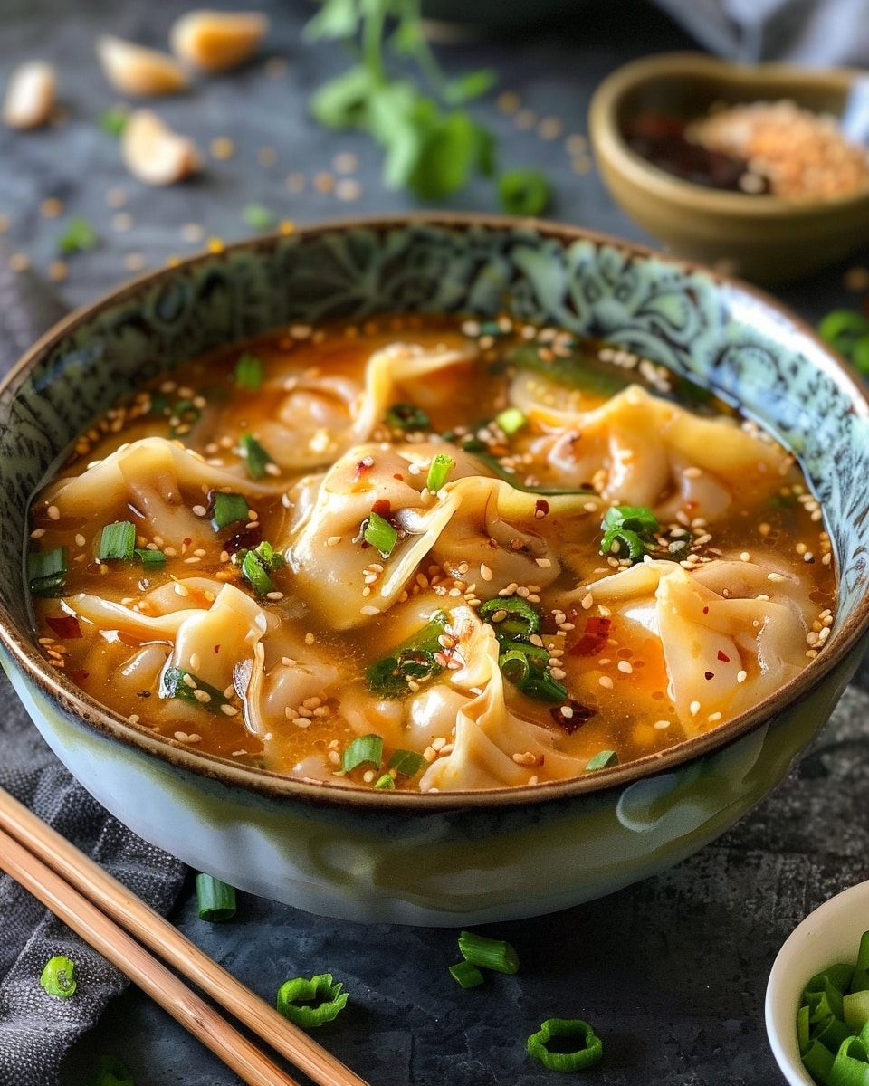 Easy Potsticker Soup