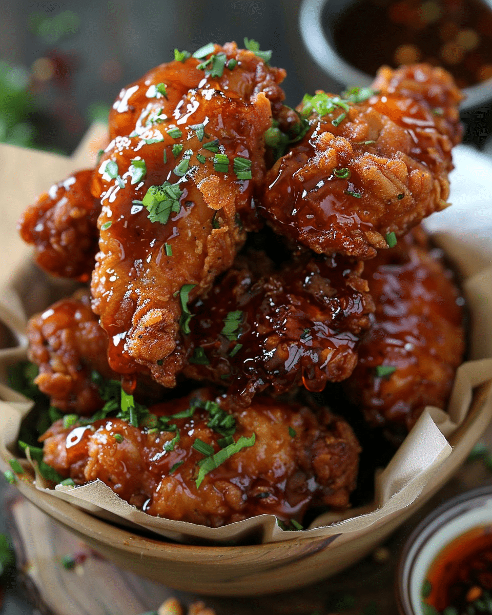 Honey Fried Chicken Bites