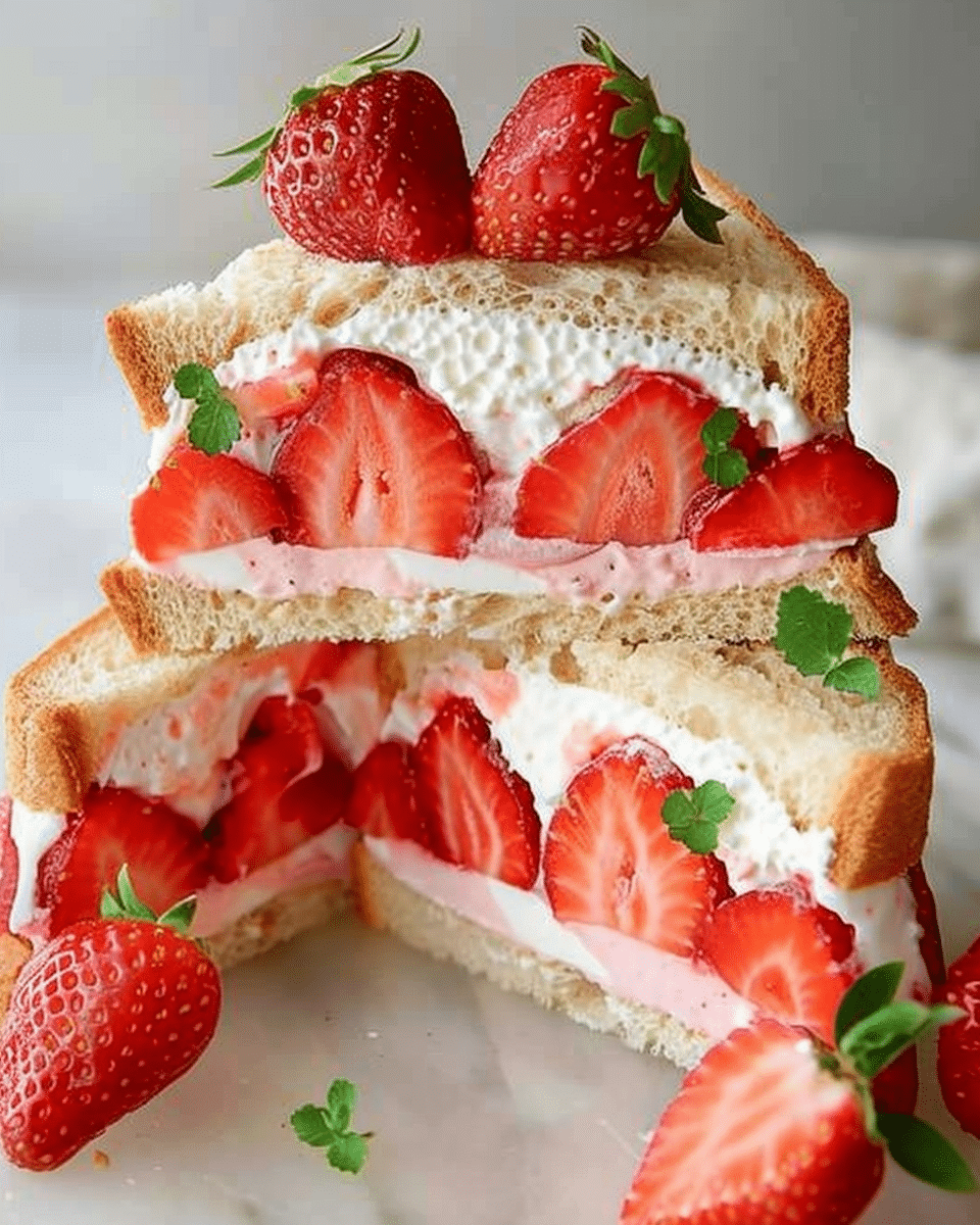 Strawberry Sandwich