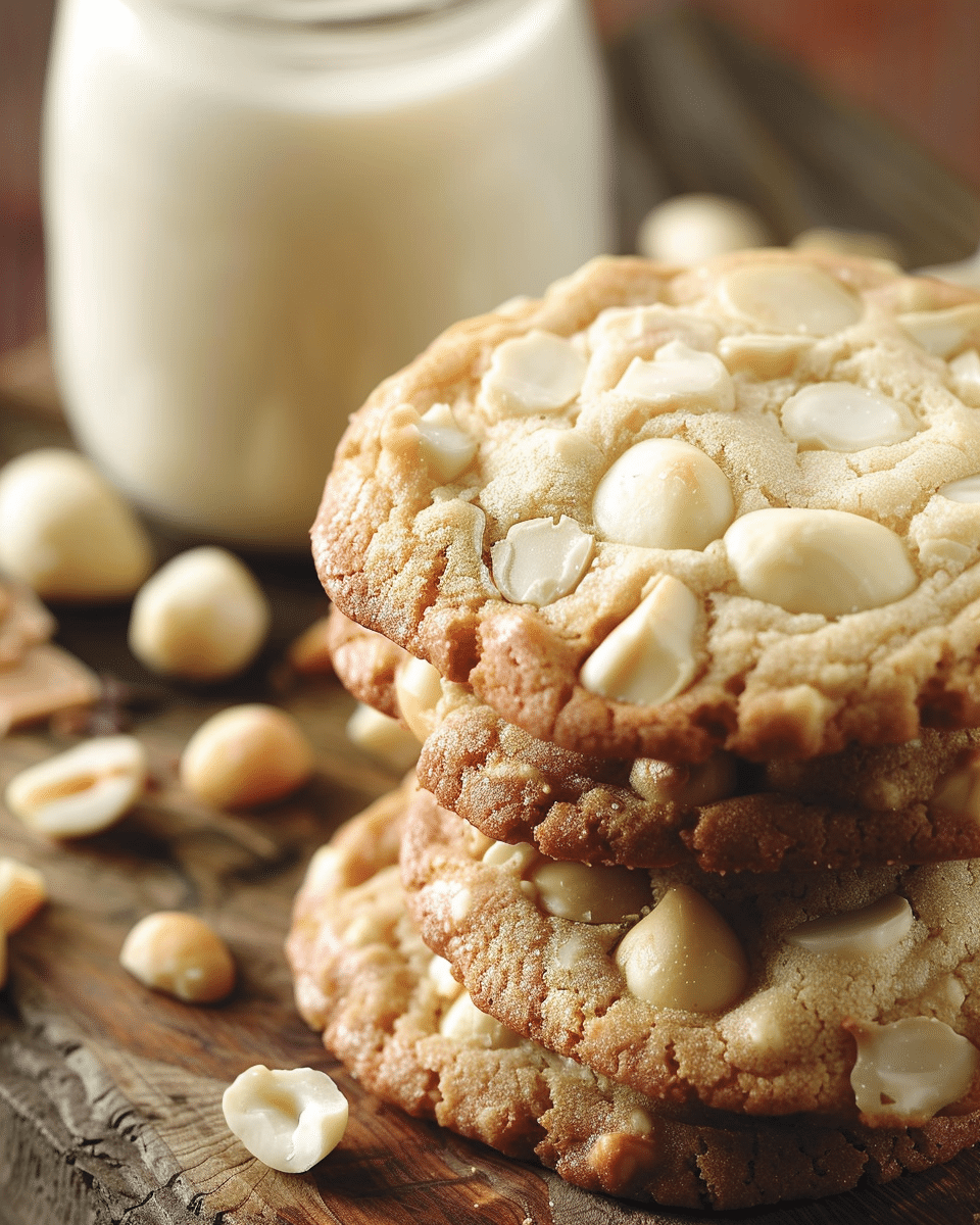 White Chocolate Macadamia Nut Cookies