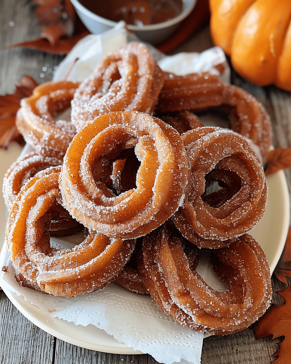 Brown Butter Pumpkin Churros