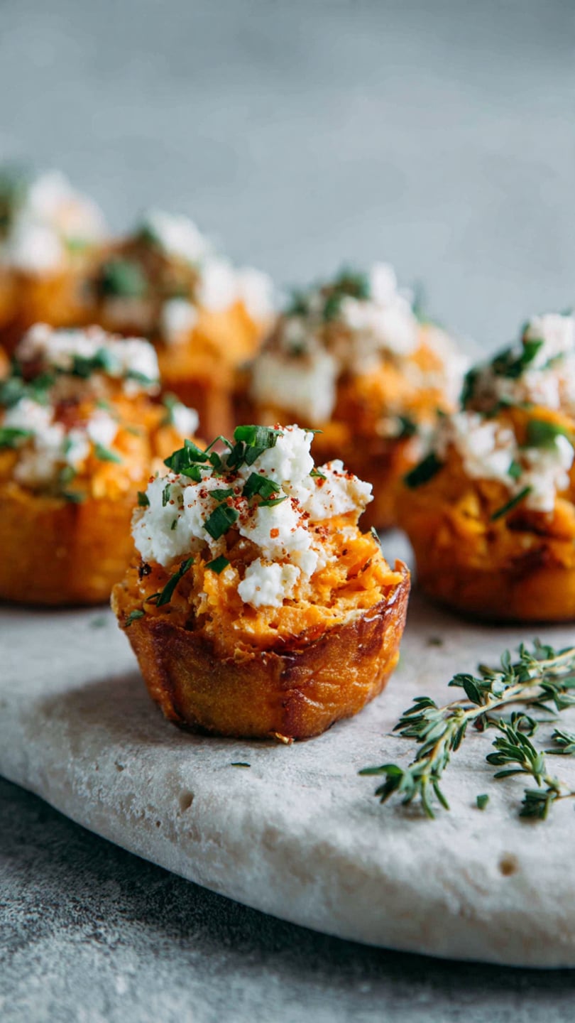 Sweet Potato Appetizer Bites