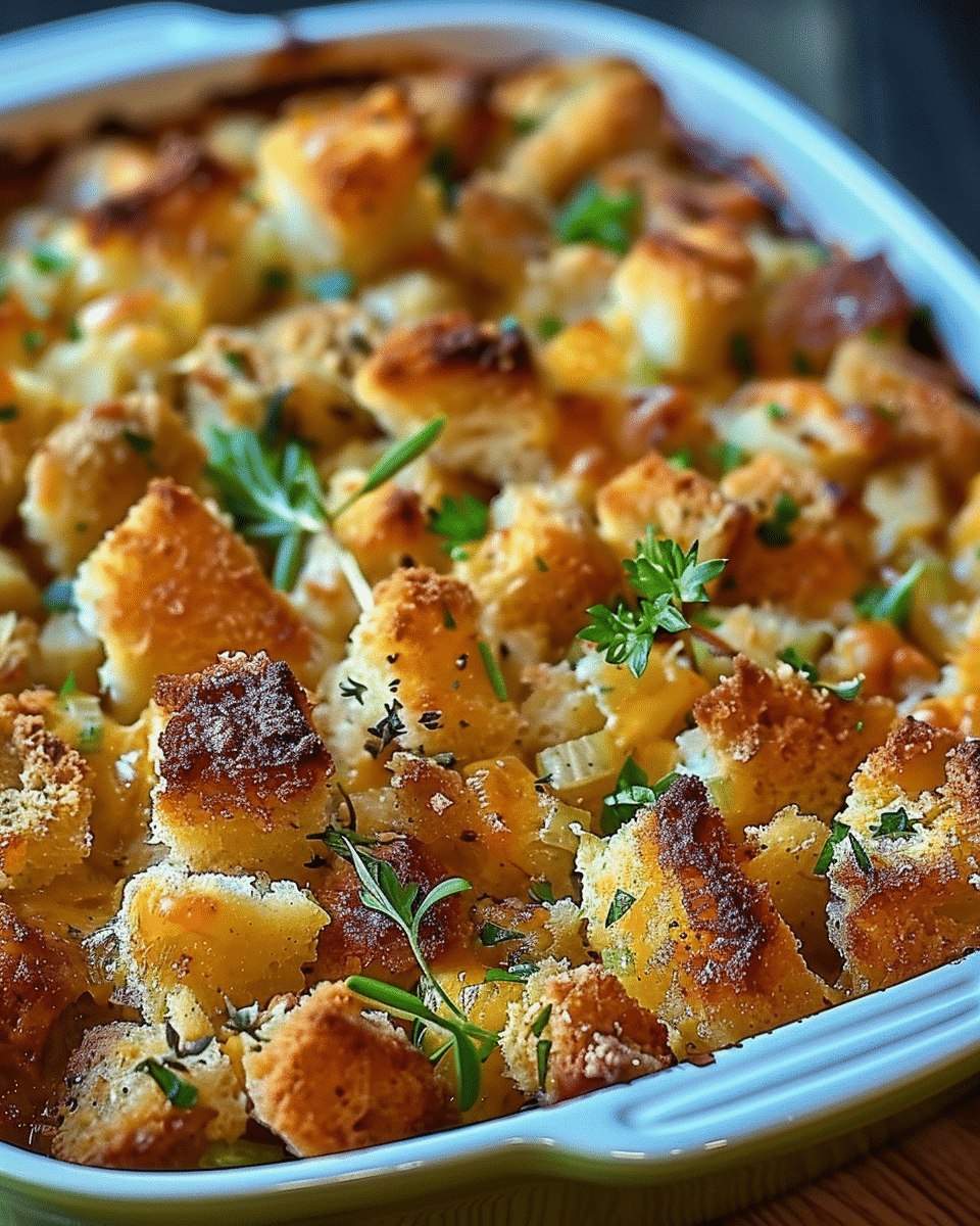 The Best Dolly’s Chicken and Stuffing Casserole