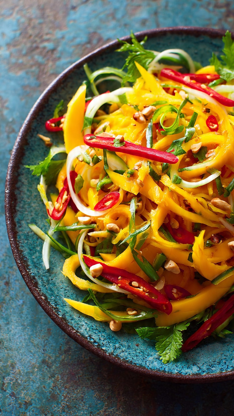 Sweet & Spicy Thai Mango Salad