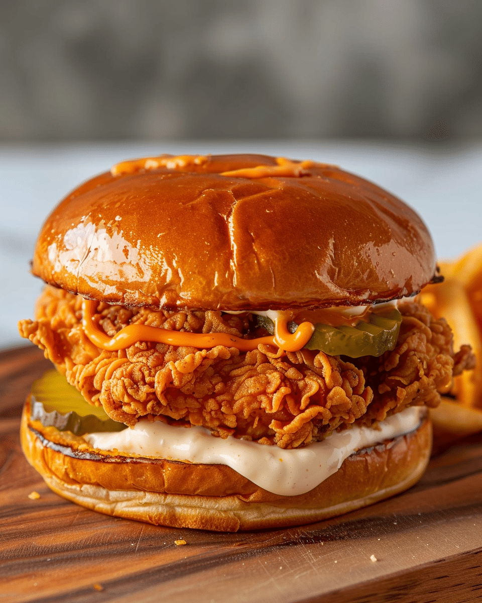 DIY Popeyes Chicken Sandwich