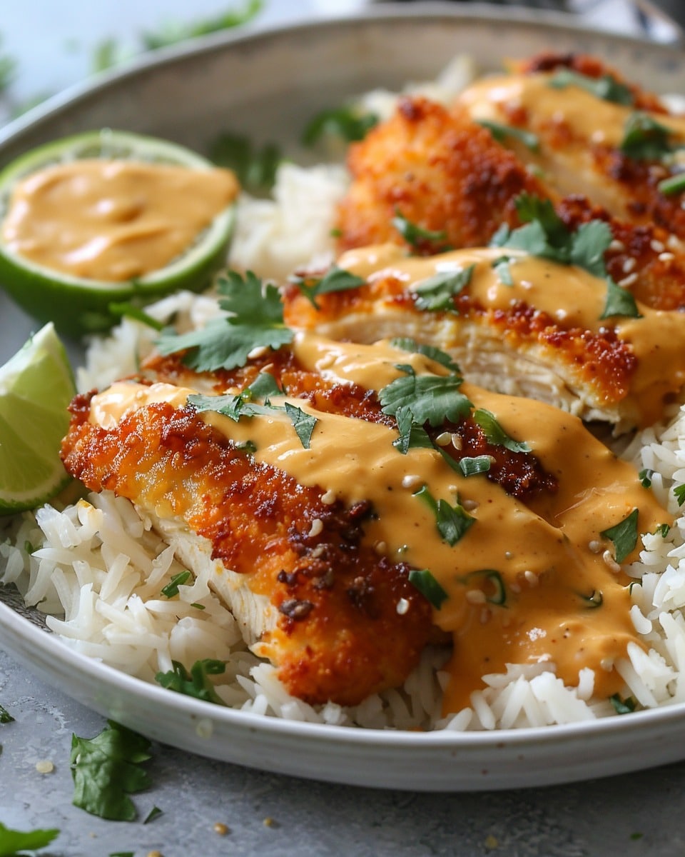 Coconut Chicken with a Zesty Bang Bang Sauce